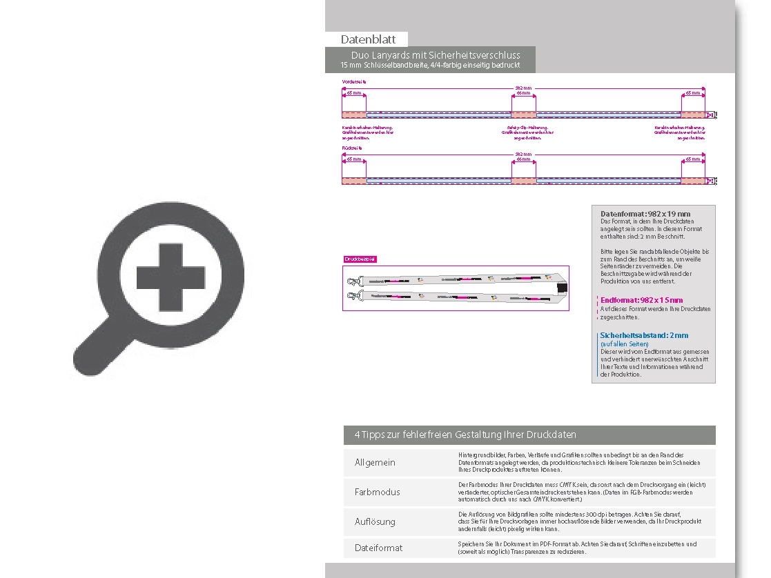 Product Bild duo-lanyards_mit_sicherheitsverschluss__15_mm_schl__sselbandbreite__4_4-farbig_beidseitig_bedruckt