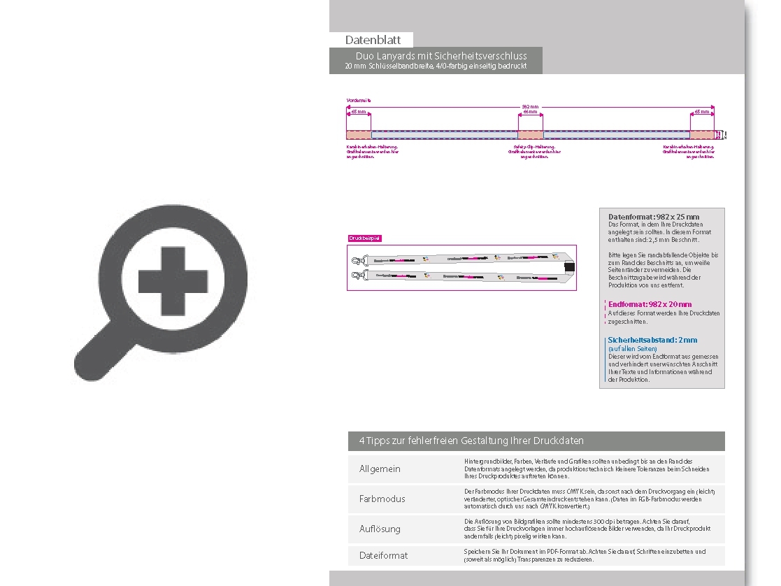Product Bild duo-lanyards_mit_sicherheitsverschluss__20_mm_schl__sselbandbreite__4_0-farbig_einseitig_bedruckt